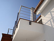 Nerezové zábradlia